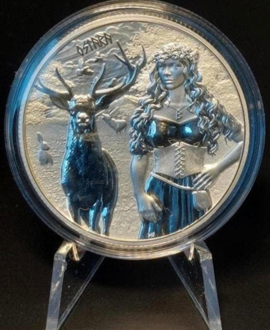 Germania 2023 Ostara 1 oz Zilveren Munt, Verzenden