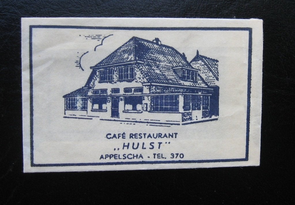 4222 Appelscha - Cafe Restaurant Hulst, Verzenden, Nederland