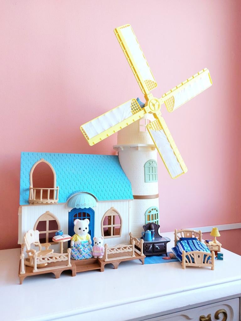 Sylvanian Families Windmolen/Windmill Giftset in nieuwstaat, Ophalen of Verzenden, Zo goed als nieuw, Poppenhuis
