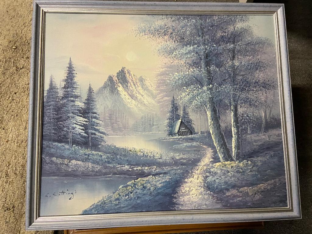 Te koop: schilderij L. Cottings/olieverf, Ophalen