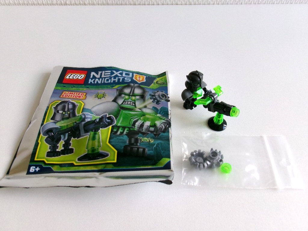 Lego Nexo Knights 271827 Minifiguur Cyber-Snapper, Gebruikt, Lego, Ophalen of Verzenden, Minifiguur
