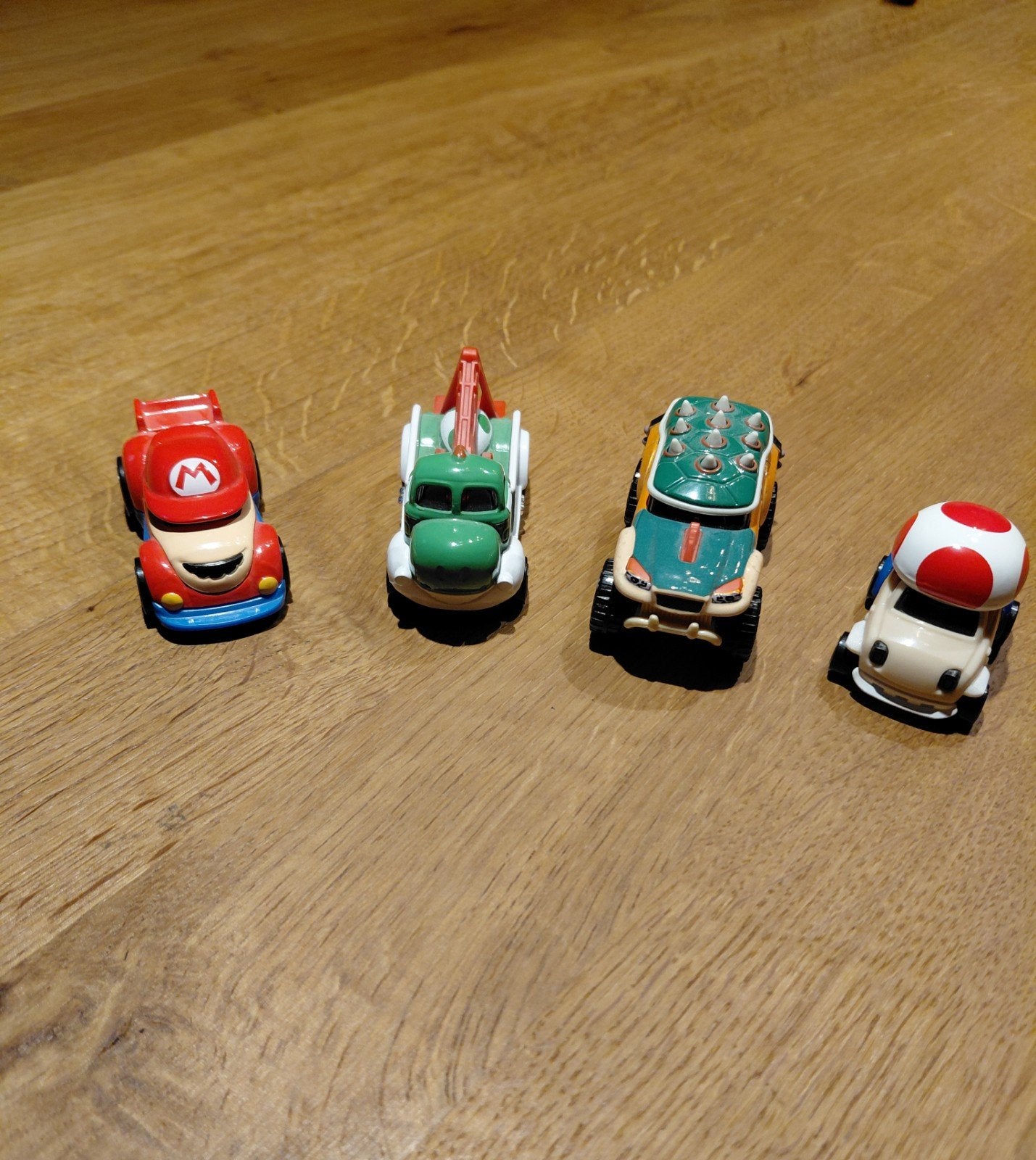 Mario Kart Hot Wheels set - 4 stuks, Ophalen of Verzenden