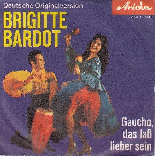 SINGLE BRIGITTE BARDOT GAUCHO b.b. bb, Verzenden, 7 inch, Zo goed als nieuw, Pop