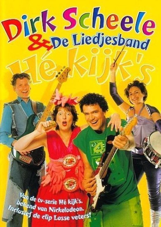 DVD Dirk Scheele & De Liedjesband - Hé Kijk's, Cd's en Dvd's, Avontuur, Alle leeftijden, Tv-serie, Zo goed als nieuw