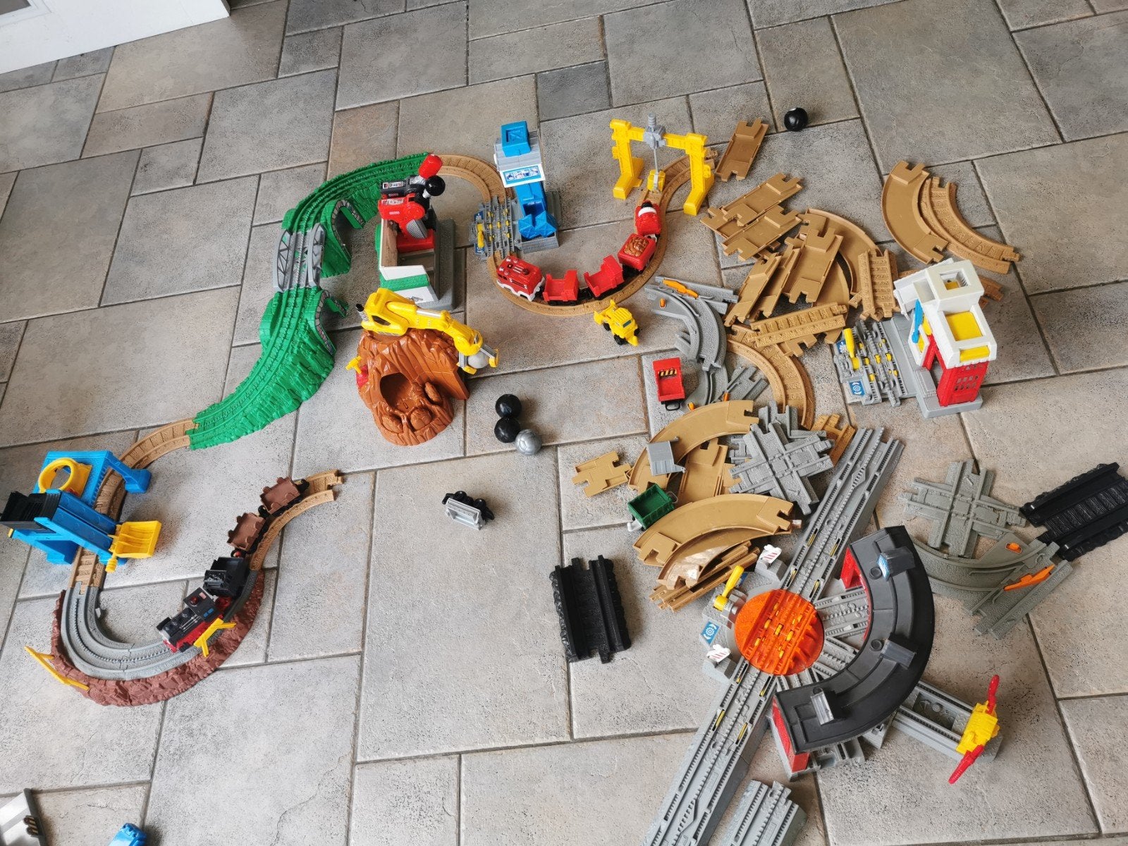 Geotrax spoorbaan set met accessoires, Kinderen en Baby's, Speelgoed | Fisher-Price, Ophalen, Gebruikt