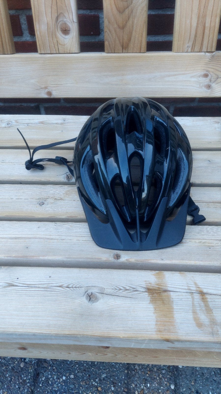 Zwarte fietshelm - Giro, Fietsen en Brommers, Fietsaccessoires | Fietshelmen, Gebruikt, Giro, Overige maten, Ophalen of Verzenden