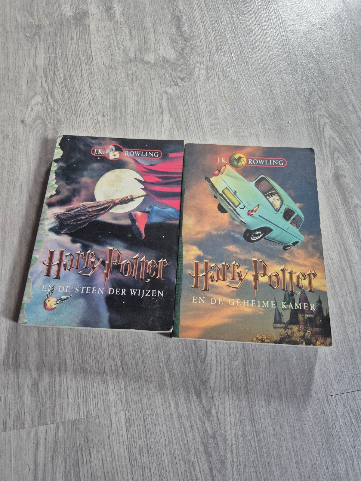2 Harry Potter boeken, Ophalen