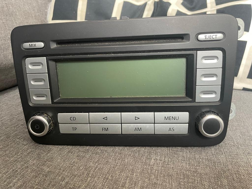 Volkswagen RCD 300 Radio CD-speler, Ophalen, Gebruikt
