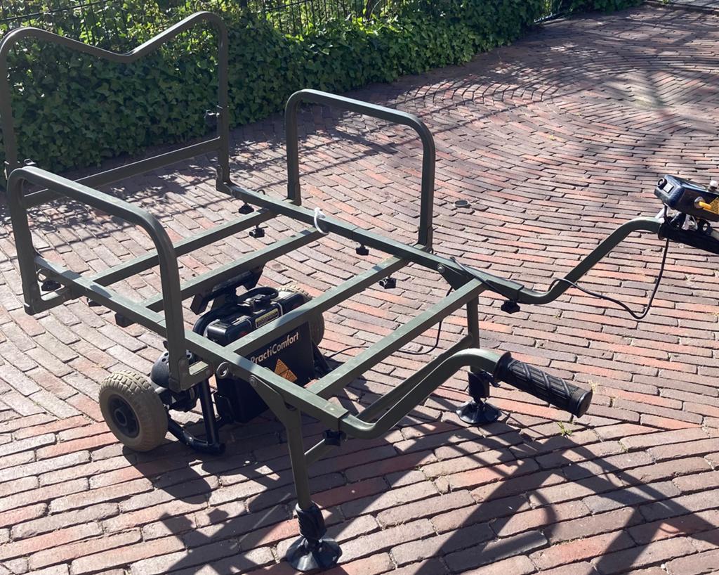 Electrische kruiwagen  viskar, Ophalen, Gebruikt