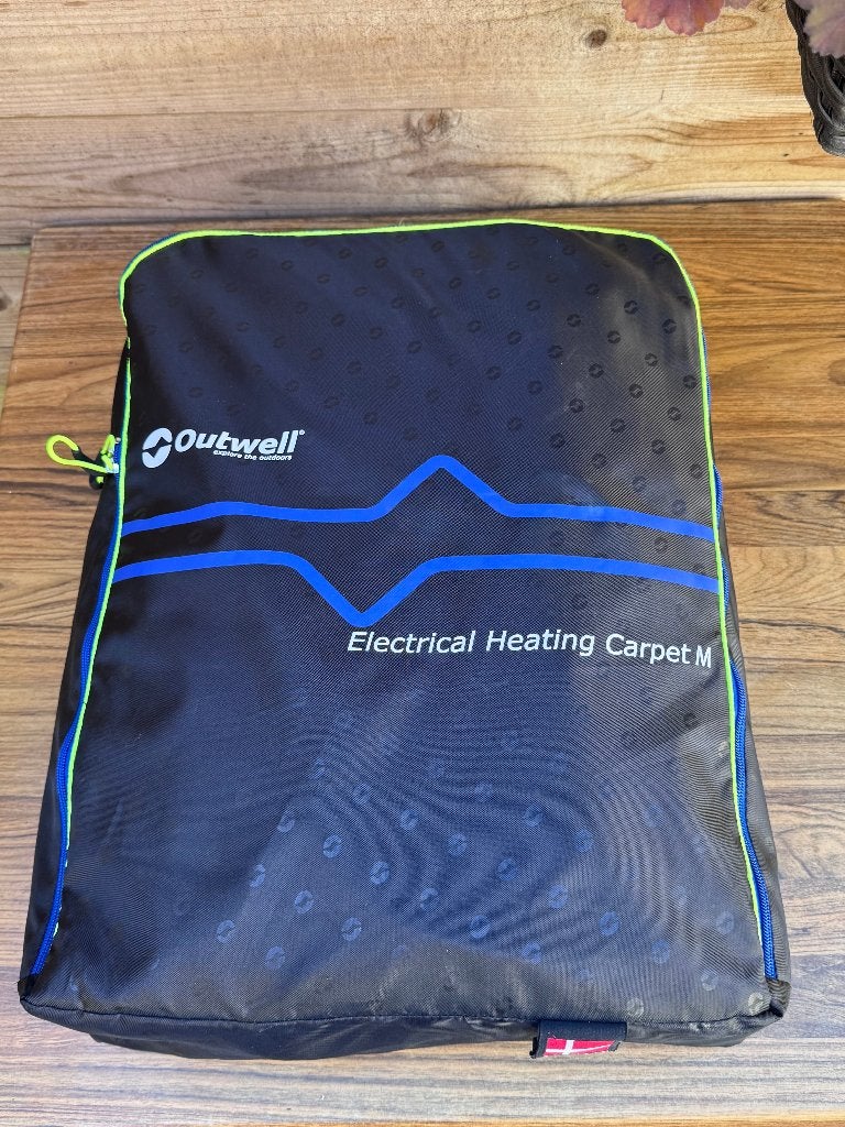 Elektrisch verwarmd vloerkleed voor tent of caravan, Caravans en Kamperen, Ophalen, Zo goed als nieuw