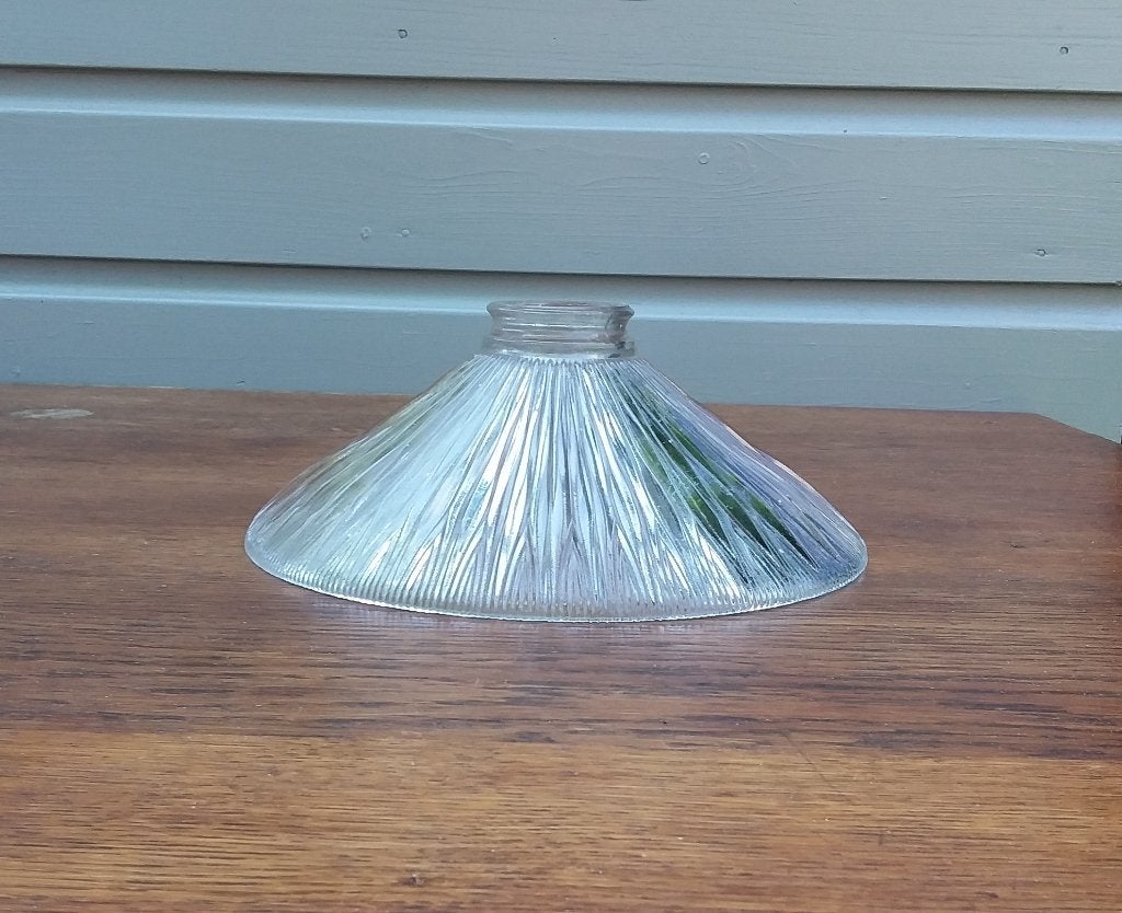 Holophane lampenkap, Hanglamp, Gebruikt, 9 cm, Rond