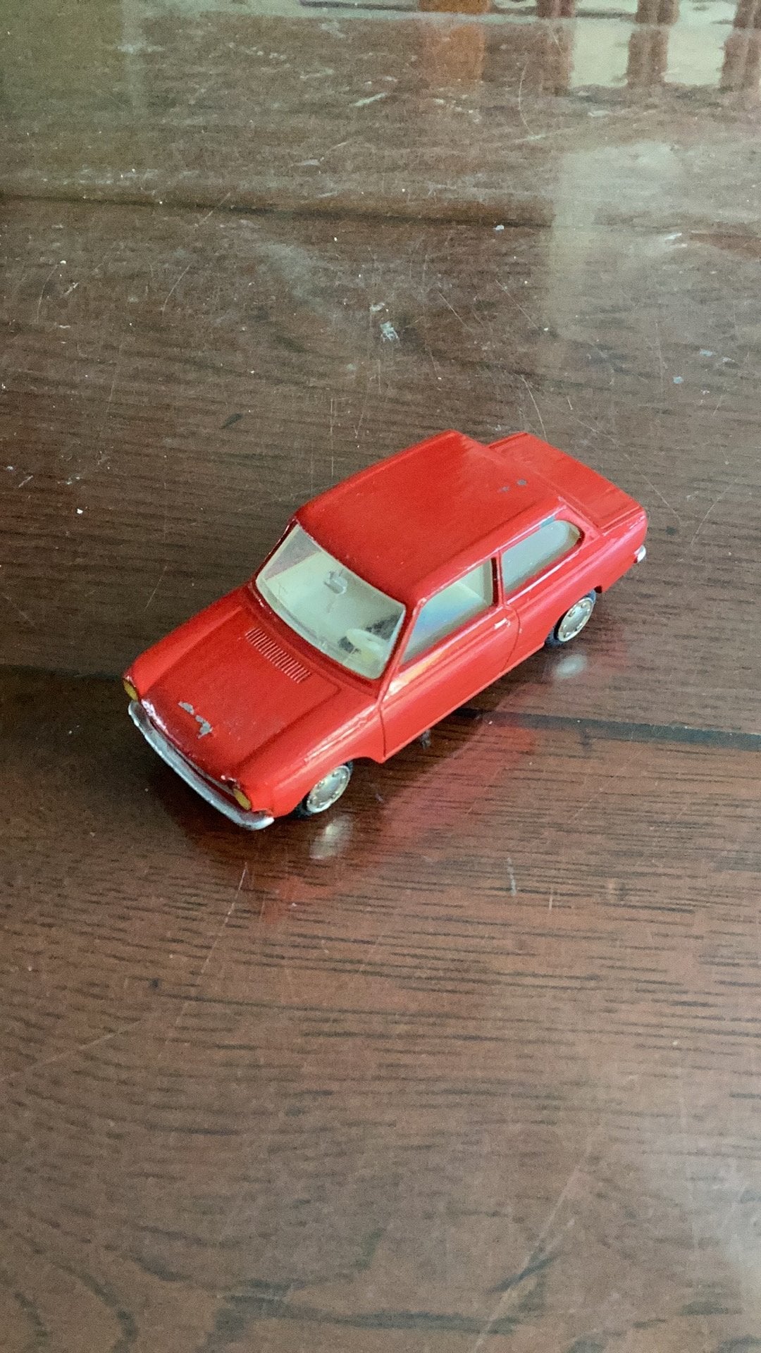 Rode Daf 44 lion car, Ophalen of Verzenden, Zo goed als nieuw, Auto, Overige merken