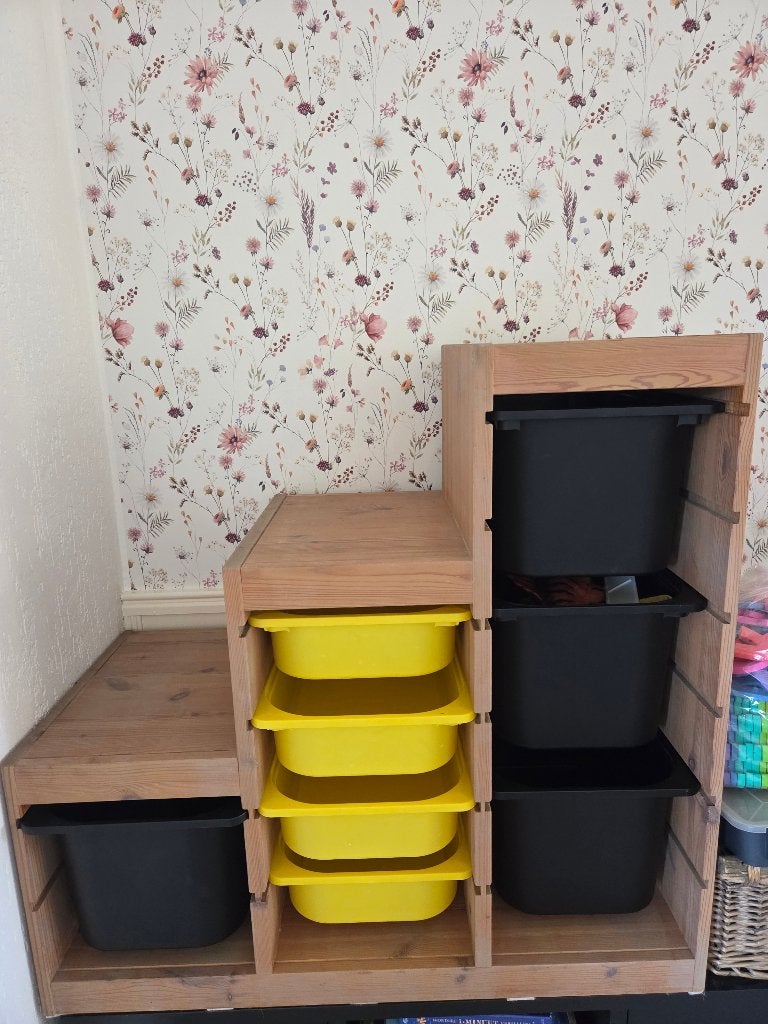 Ikea trofast kast met bakken, Ophalen, Gebruikt, Kast
