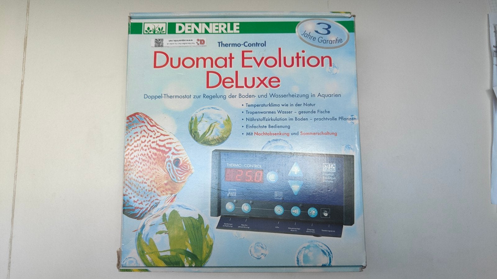 Dennerle Duomat Evolution Deluxe, Verlichting of Verwarming, Zo goed als nieuw, Verwarming, Dennerle