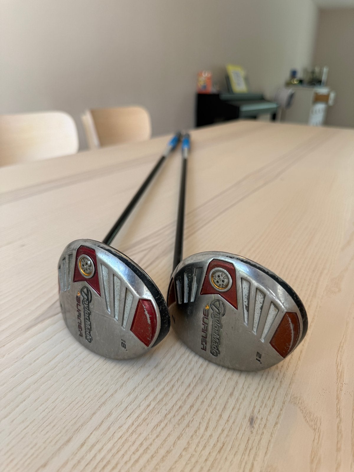 Taylormade Burner Houten 5&7, Sport en Fitness, Golf, Overige merken, Set, Gebruikt, Taylormade
