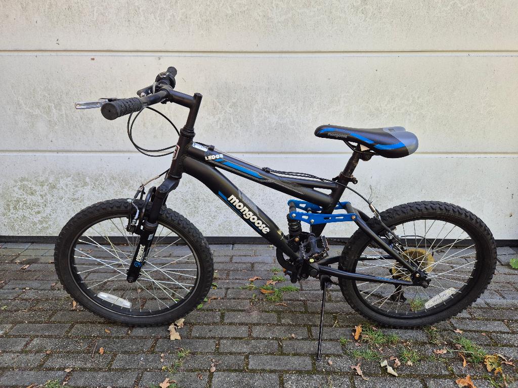 Kinder Mountainbike 20 inch blauw/zwart fiets, Fietsen en Brommers, Fietsen | Mountainbikes en ATB, Gebruikt, Ophalen, Overige merken