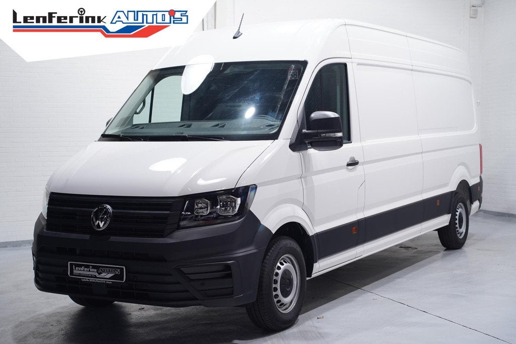 Volkswagen Crafter 2.0 TDI 140 pk L4H3 DSG Automaat Airco, P, Auto's, Bestelauto's, Stof, Gebruikt, Volkswagen, 3000 kg