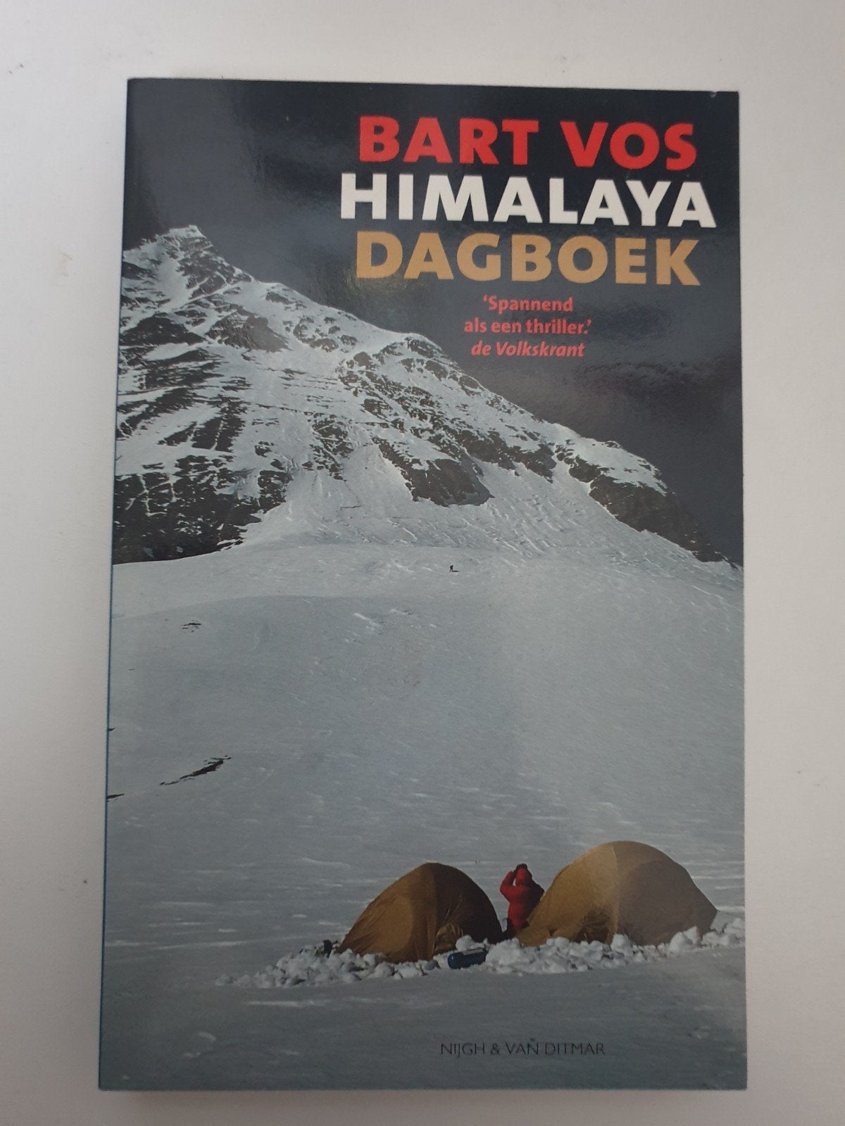 Bart Vos Himalaya Dagboek - Spannend als een thriller, Ophalen of Verzenden, Gelezen