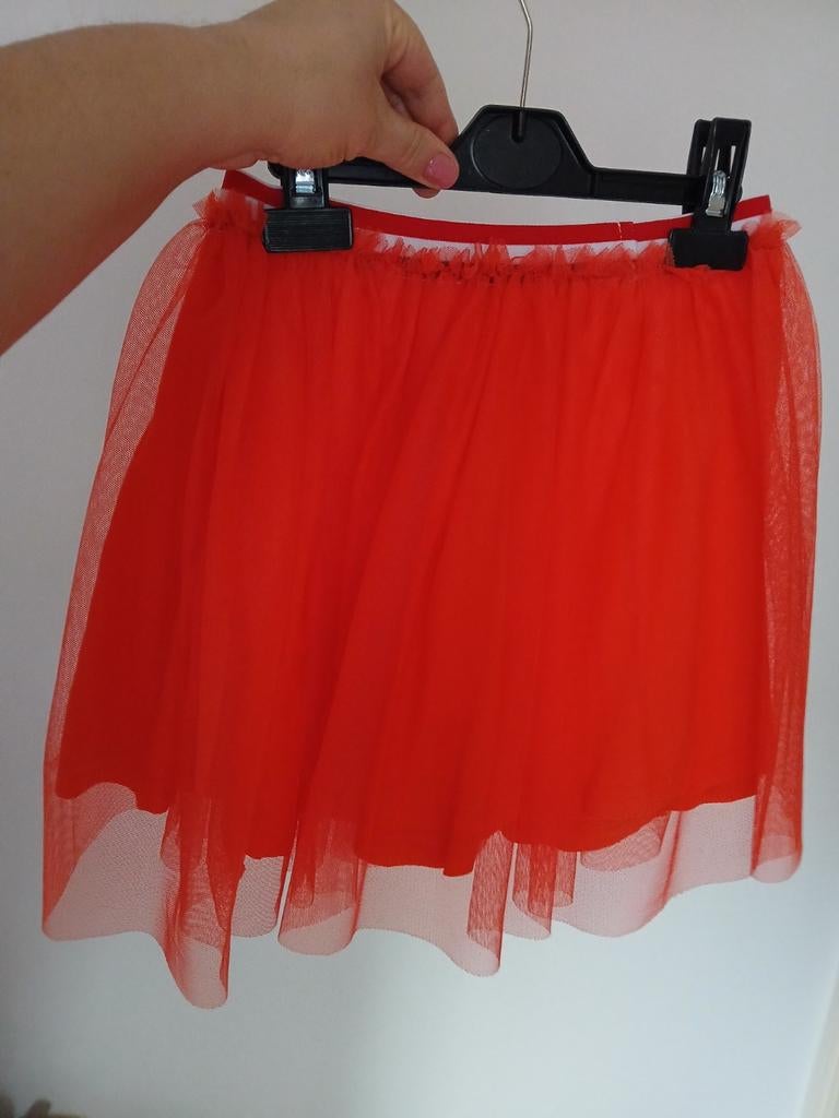 Koningsdag rokje 134-140, Zwart, Ophalen of Verzenden, Zo goed als nieuw, Maat 34 (XS) of kleiner