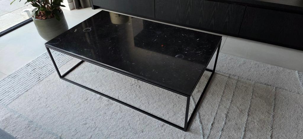 Marmeren salontafel | 70 x 120 cm | Table du Sud, Huis en Inrichting, Tafels | Salontafels, Ophalen, Overige materialen, Gebruikt
