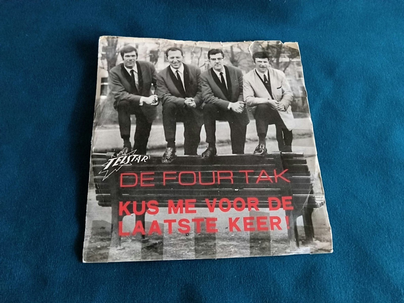 De Four Tak - Kus Me Voor De Laatste Keer (Telstar EP), Gebruikt, 7 inch, Ophalen of Verzenden, EP
