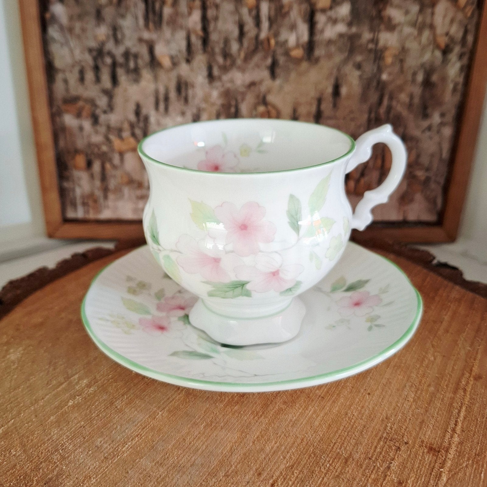 Elizabethan, kop en schotel, Antiek en Kunst, Antiek | Servies los, Ophalen of Verzenden