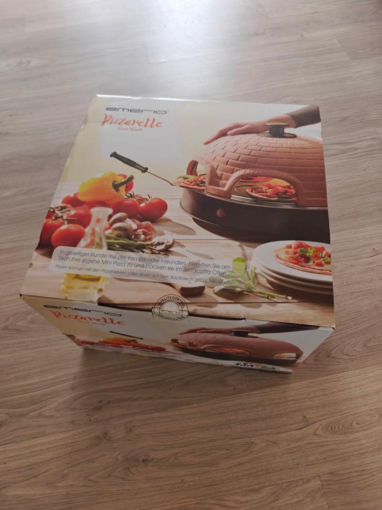 Emerio Pizzarette PO-115984 - Pizzaoven voor 6 personen, Minder dan 45 cm, Overige merken, Minder dan 45 cm, Pizzaoven
