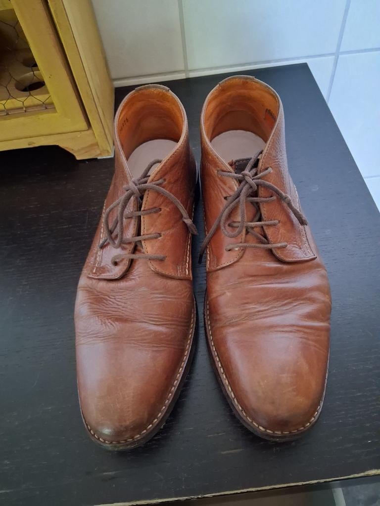 Heren veterschoenen van Lier, Ophalen of Verzenden, Gedragen