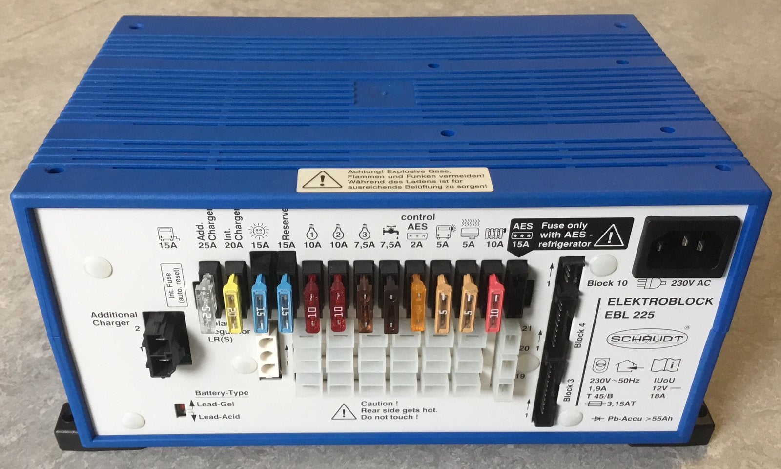 Schaudt EBL225 elektroblock, Schaudt, Zo goed als nieuw, Service@schaudt.de, Planckstr. 8 Markdorf