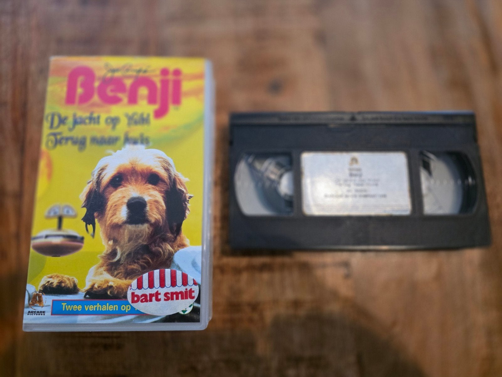 Benji VHS: De jacht op Yubi & Terug naar huis, Cd's en Dvd's, VHS | Film, Gebruikt, Alle leeftijden, Kinderfilm, Ophalen of Verzenden
