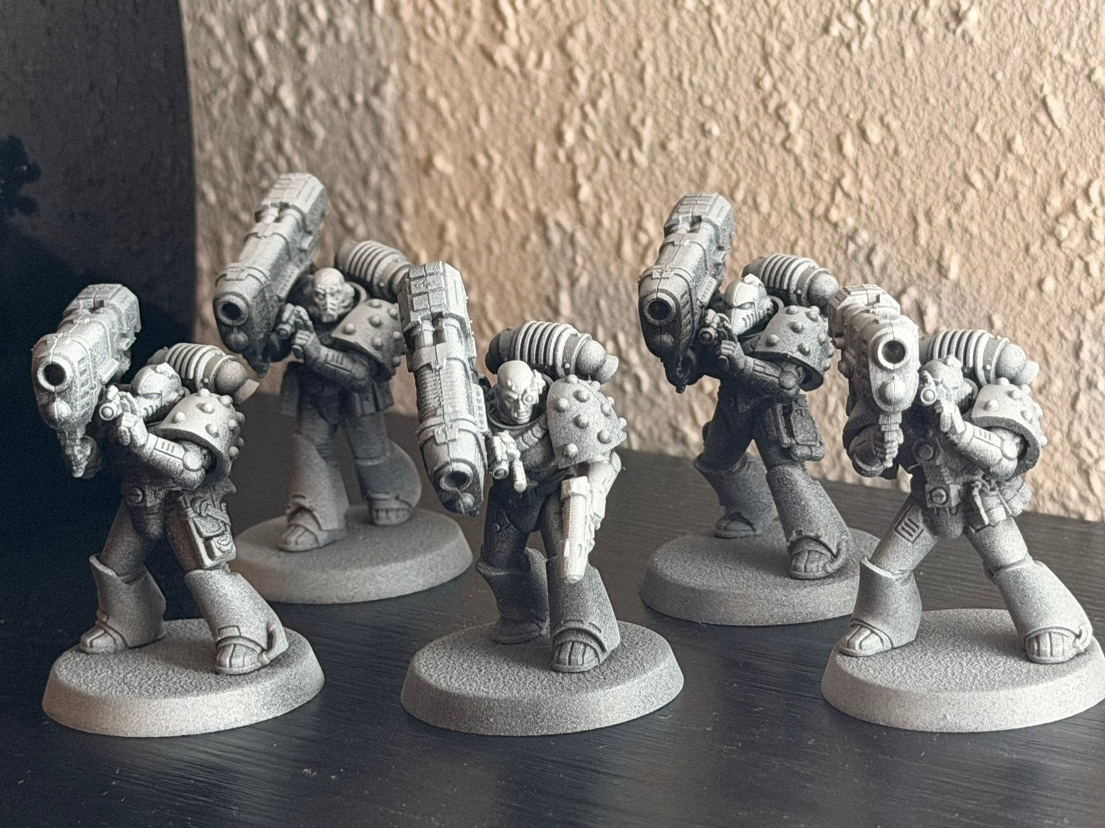 Warhammer 40k Hellblasters / 30k marines with plasma cannon, Ophalen of Verzenden, Zo goed als nieuw, Warhammer 40000