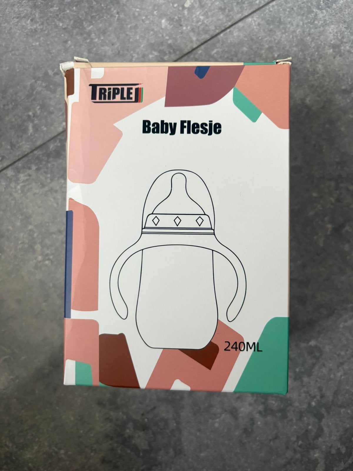 babyfles en drinkbeker met rietje Nieuw! 50x, Ophalen of Verzenden, Nieuw, Babyfles, Overige merken