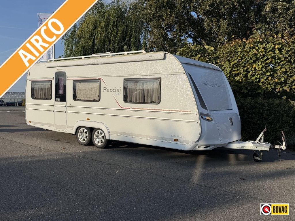 Tabbert Puccini 620 VIP Alko Atc,Airco,Etuiluifel, Tabbert, Bedrijf, 6 tot 7 meter, Tot en met 4