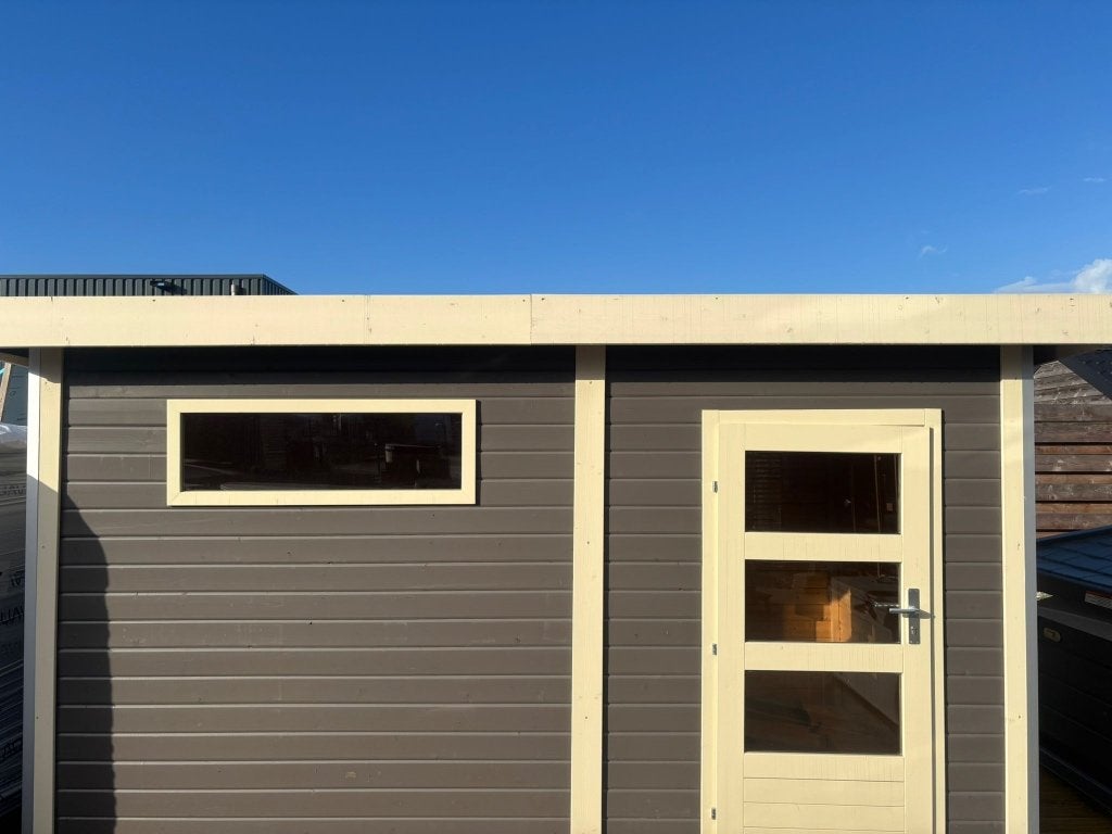 Demo-model Buitensauna compleet gemonteerd | NU €4.999, Ophalen, Fins of Traditioneel, Nvt, Nieuw