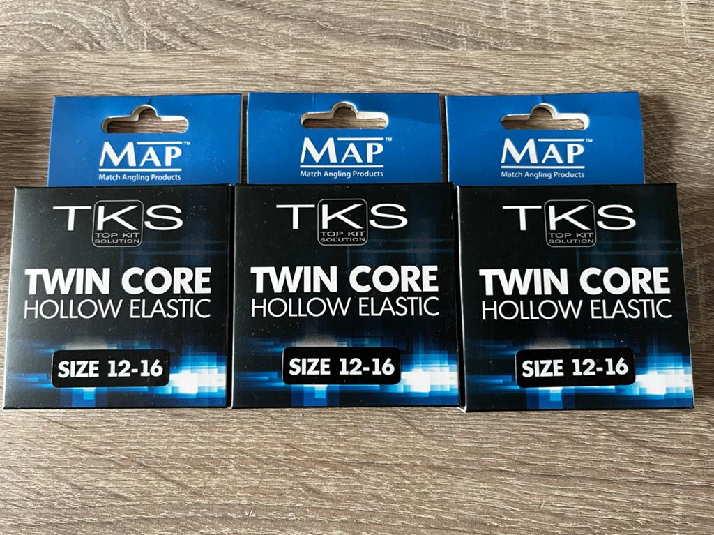 3x TKS Twin Core Hollow Elastic 12-16 - Nieuw, Ophalen of Verzenden, Nieuw, Vislijn