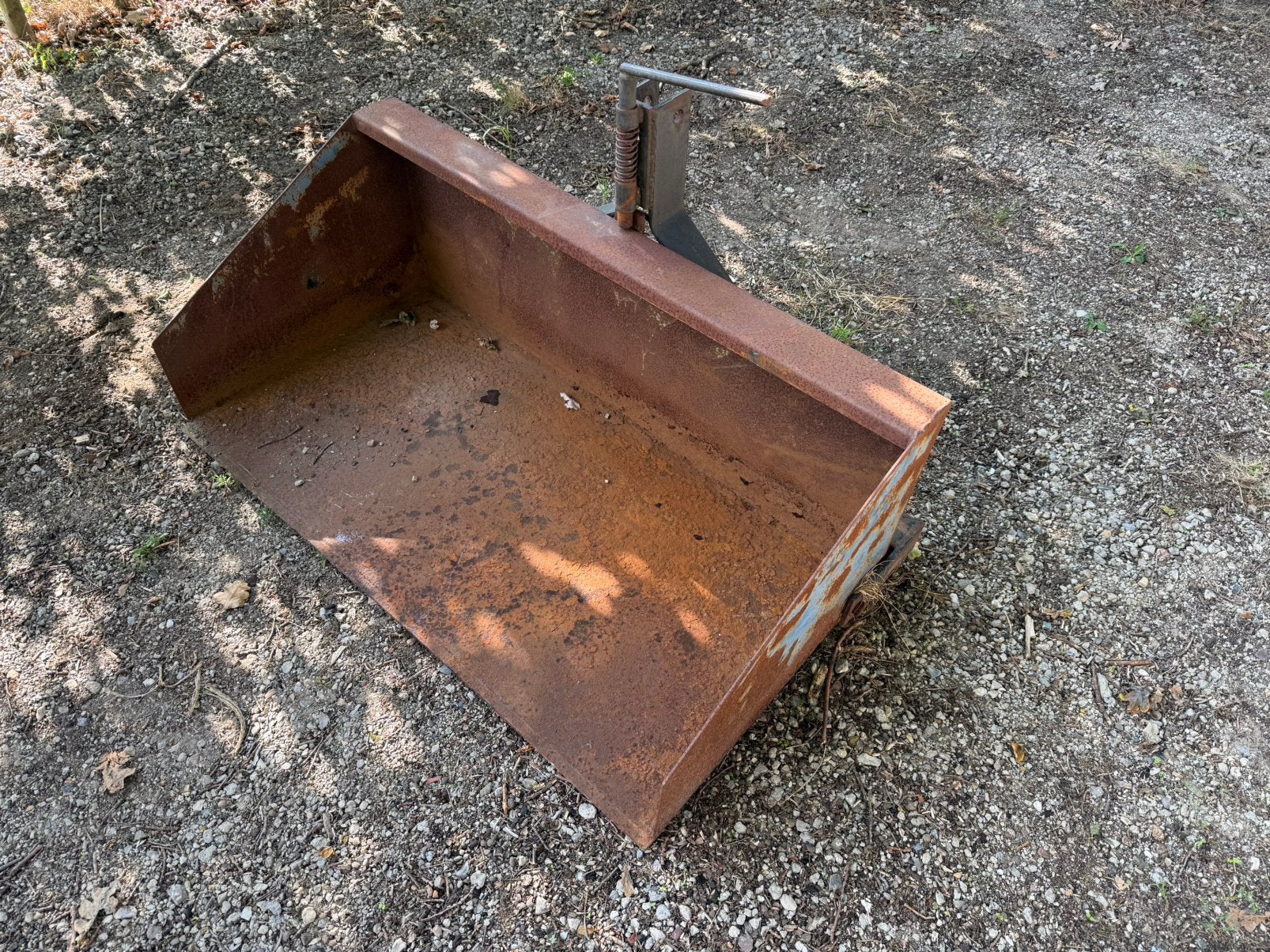 Grondbak voor minitractor tractor – 100 cm, Ophalen, Zo goed als nieuw