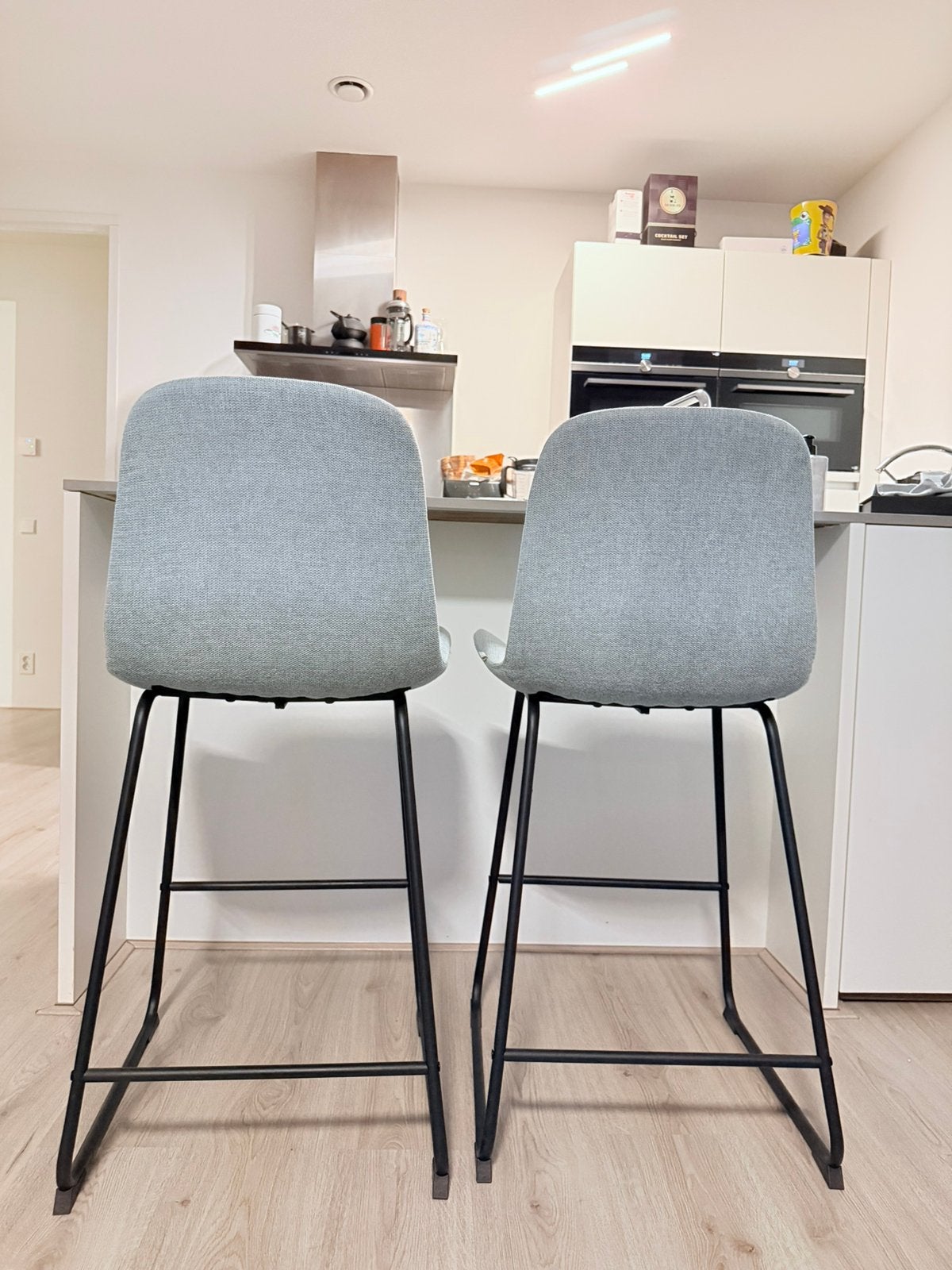 Mooie & Comfortabele Barstoelen / Barkrukken (Set van 2), Ophalen, Zo goed als nieuw, 60 tot 90 cm
