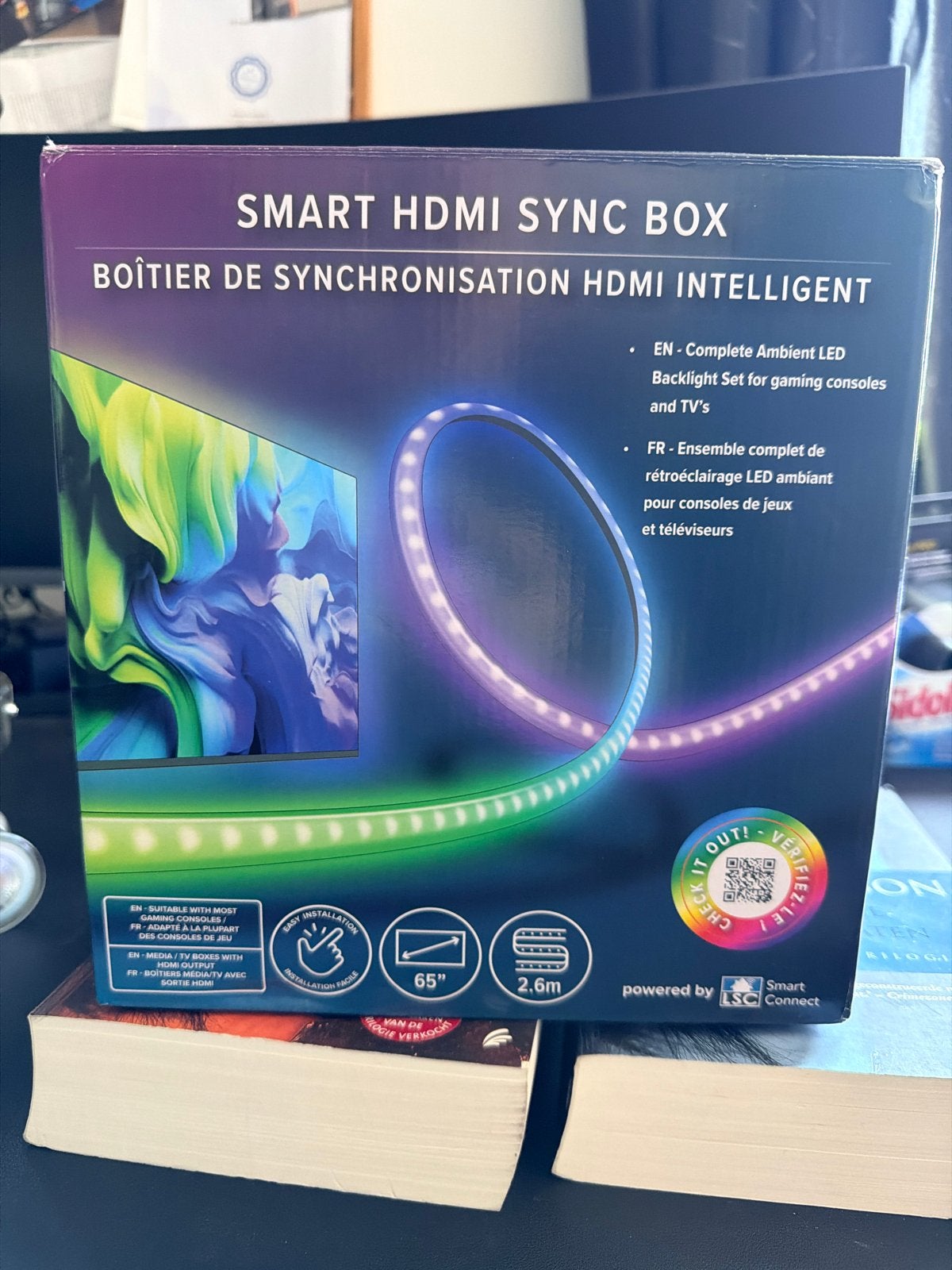 Smart HDMI Sync Box - Ambilight voor TV (tot 65 inch), Audio, Tv en Foto, Televisie-accessoires, Nieuw, Verzenden