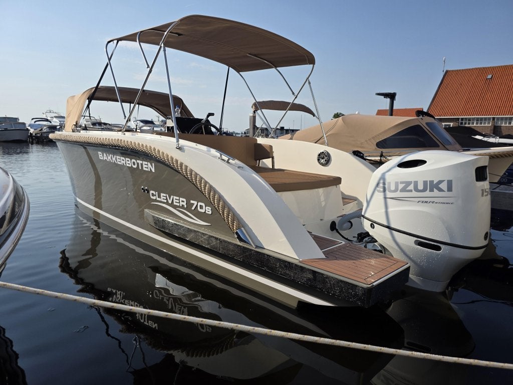 Clever 70S 150pk, JL audio, koelkast, boegschroef, Raymarine