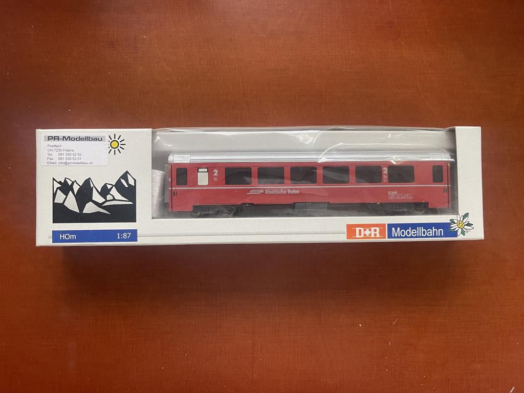 D+R 23491 EW IV RhB B 2491 BerninaBahn (Bemo), Overige merken, Gelijkstroom, Ophalen of Verzenden, Analoog