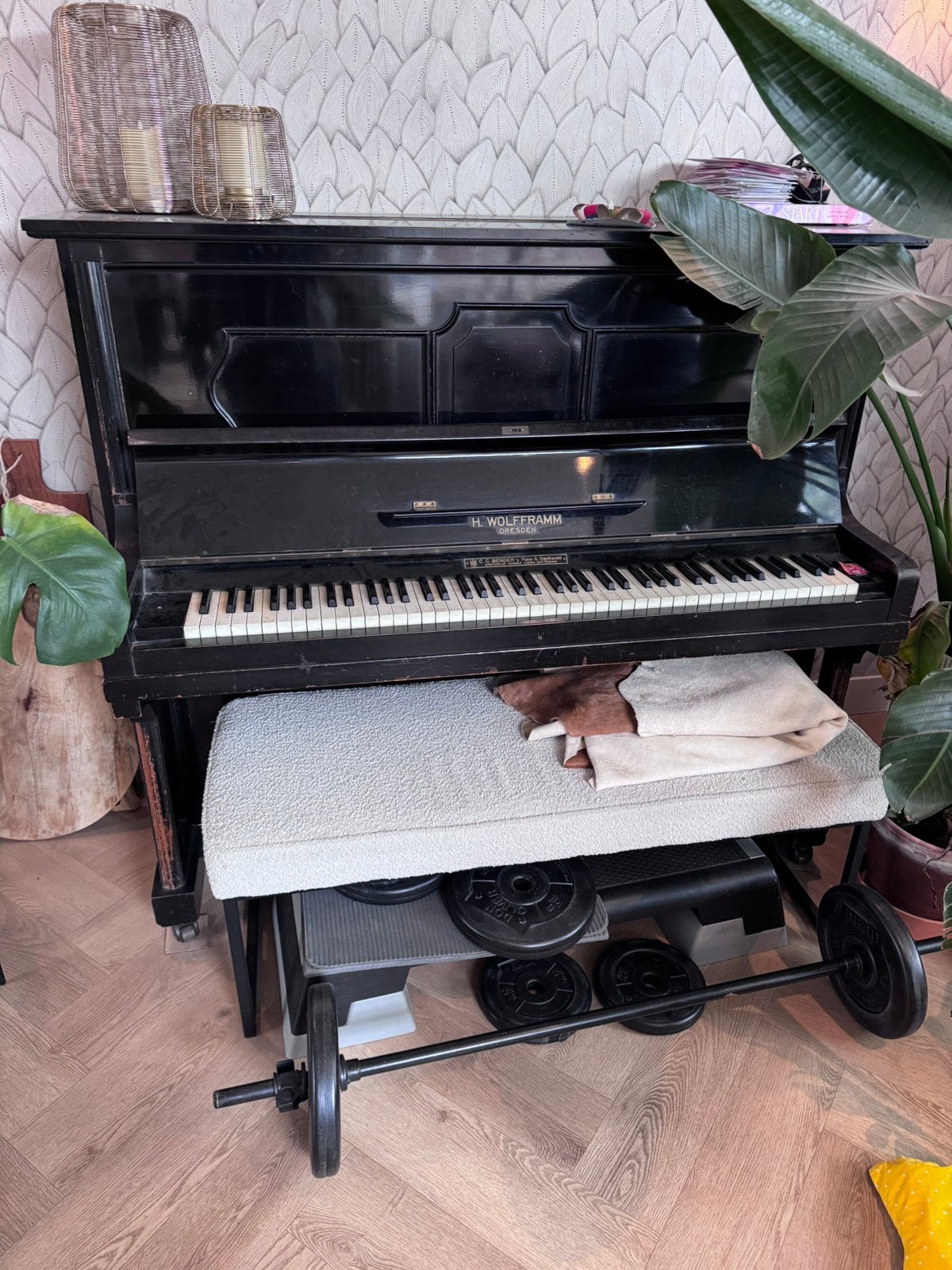 Gratis piano, Ophalen, Gebruikt