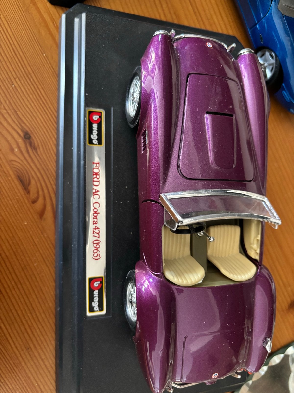 Burago modelauto's: Citroën, Ford Cobra, Jaguar XK8, Ophalen of Verzenden, Gebruikt, Auto