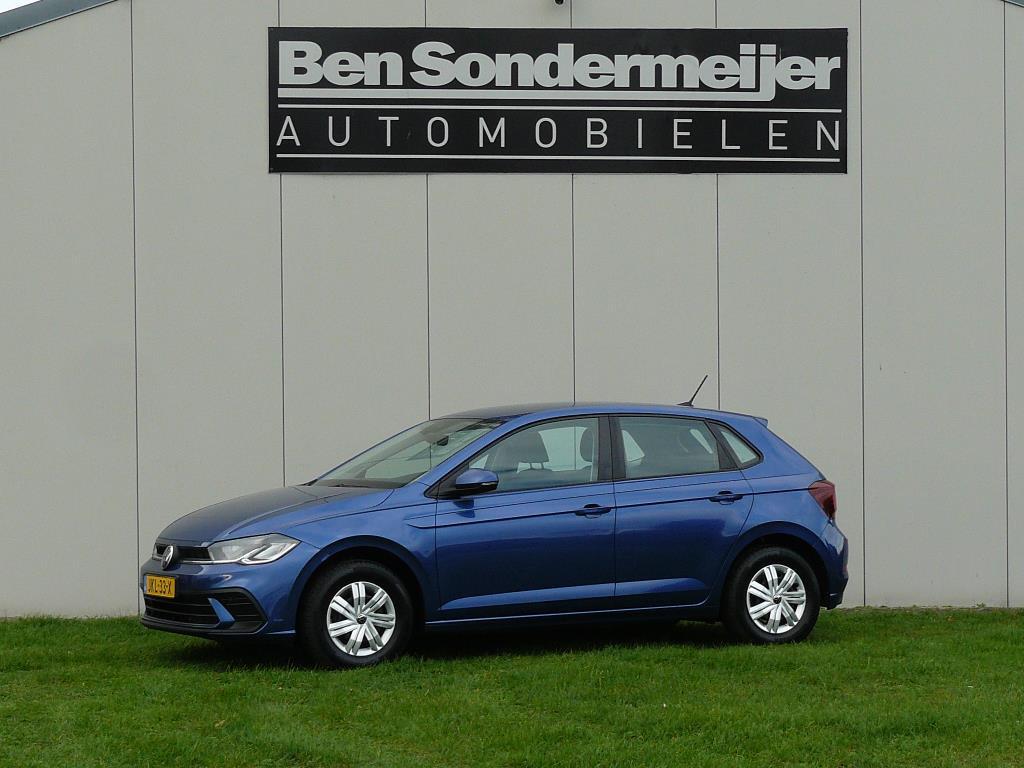 Volkswagen POLO 1.0 MPI Polo, Stof, Gebruikt, Blauw, Start-stop-systeem