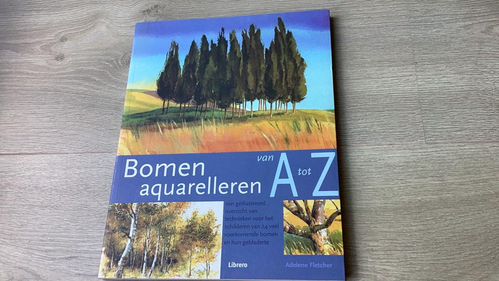 A. Fletcher - Bomen aquarelleren - waterverf, Boeken, Ophalen of Verzenden, Zo goed als nieuw, Tekenen en Schilderen, A. Fletcher