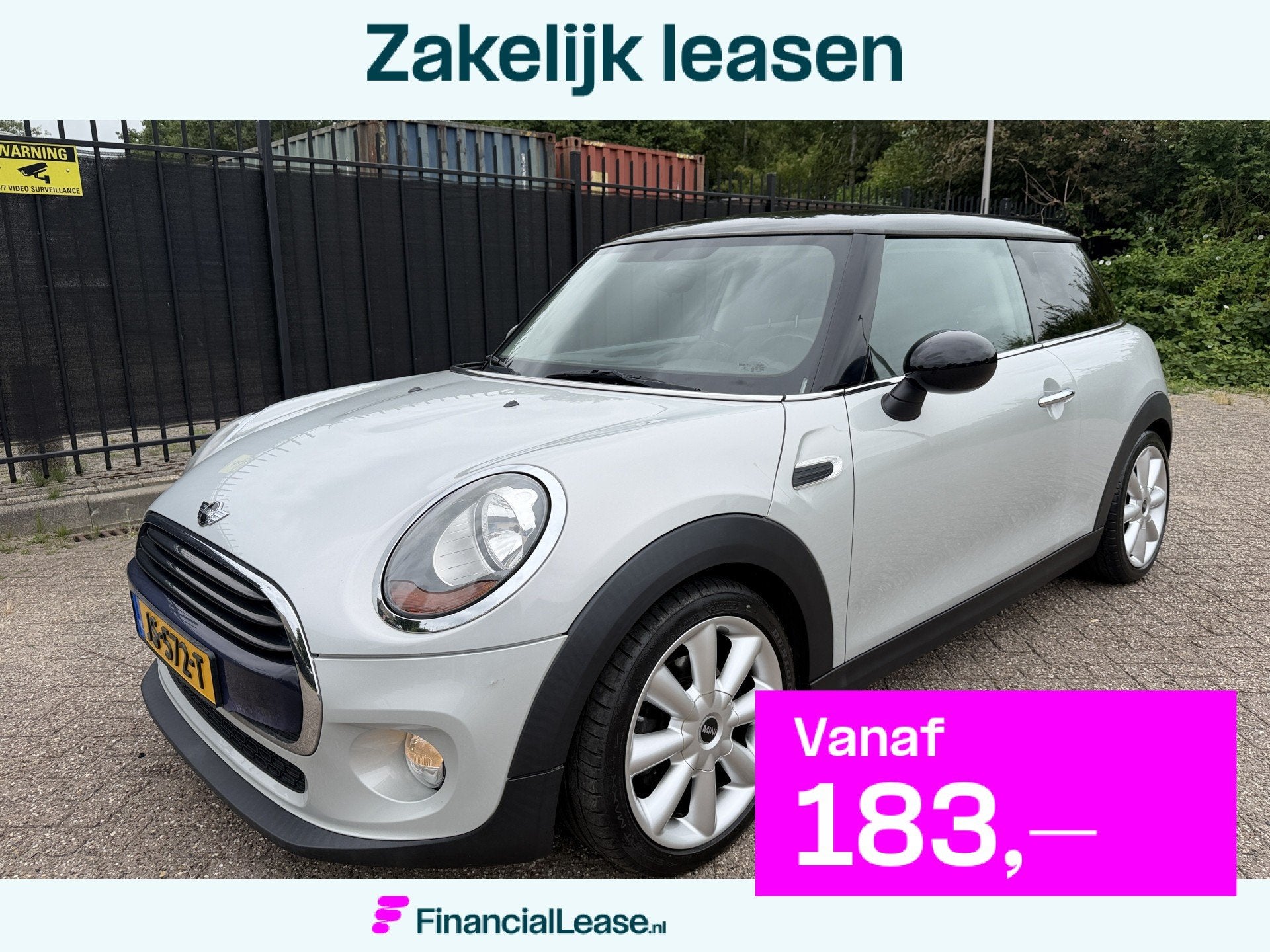 MINI Cooper Mini 1.5 Business Stoelverw/AC/Navi/Cruise, Voorwielaandrijving, Gebruikt, 49 €/maand, Bedrijf