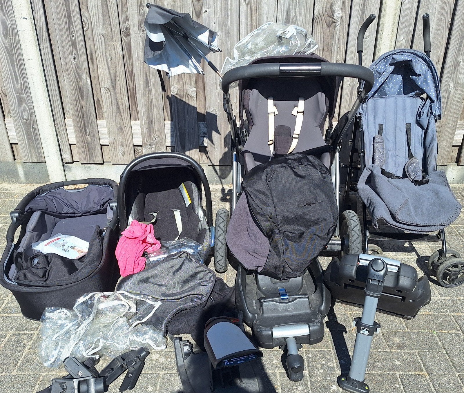 Maxi-Cosi maxicosi Combiwagen/wandelwagen veel accessoires, Ophalen