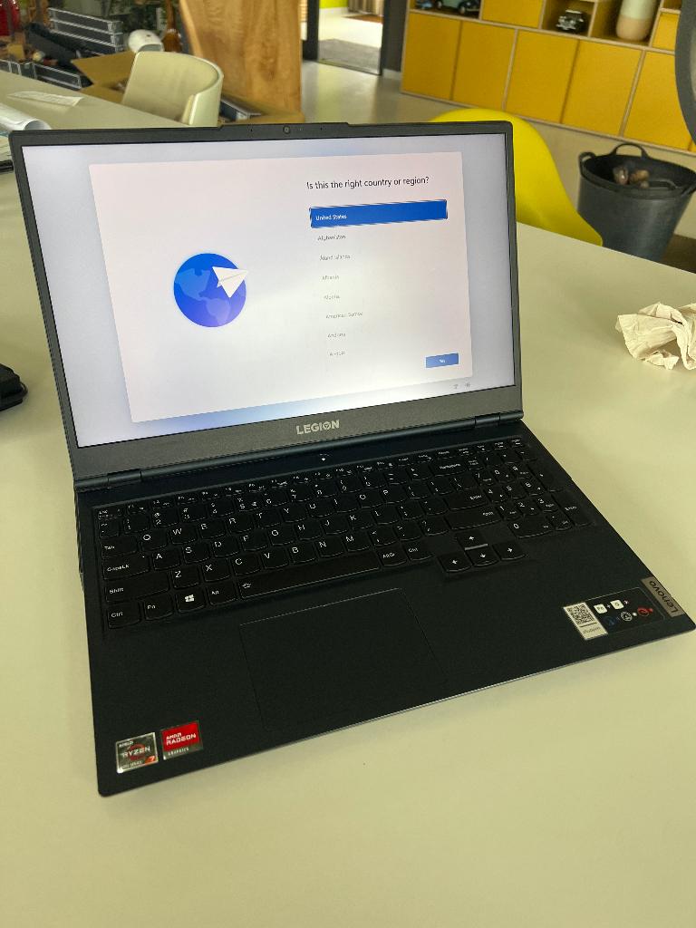 Lenovo legion 5 ACH15h6, Gebruikt, 32 GB, Lenovo legion, AMD Ryzen 7