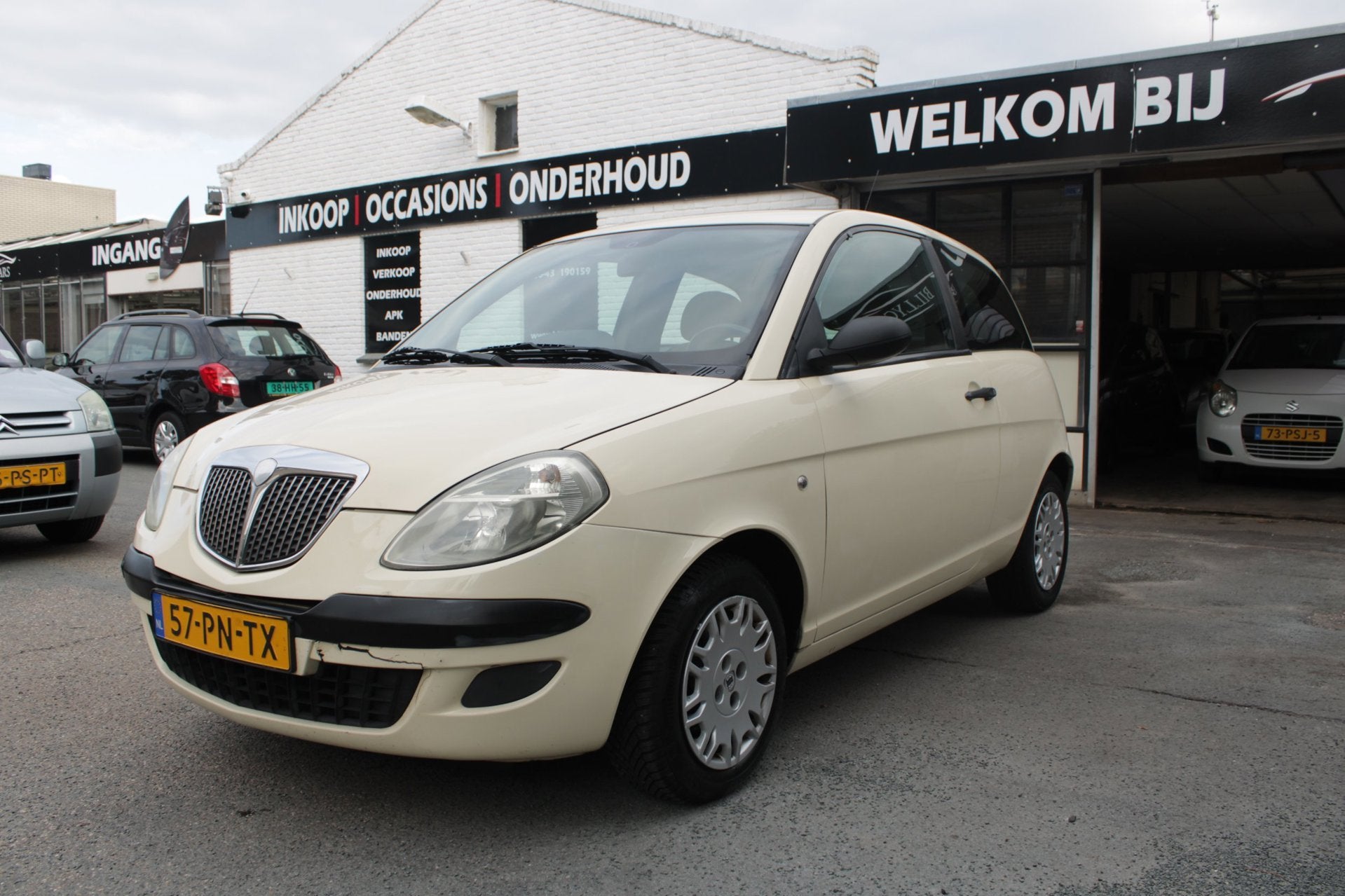 Lancia Ypsilon 1.2 / APK Nieuw / Elektrische ramen, Auto's, Voorwielaandrijving, Stof, Gebruikt, Wit