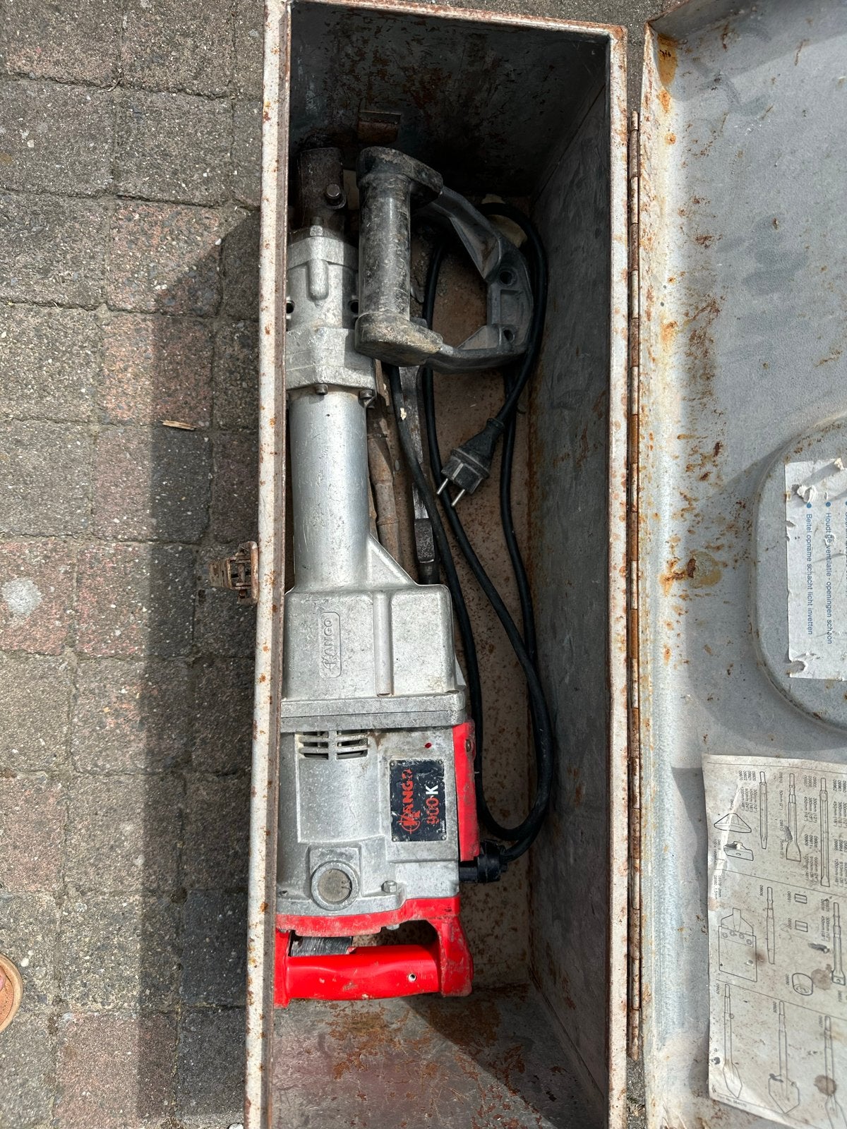 Kango 900K Breekhamer met accessoires, Ophalen, Gebruikt, Overige typen, Overige merken