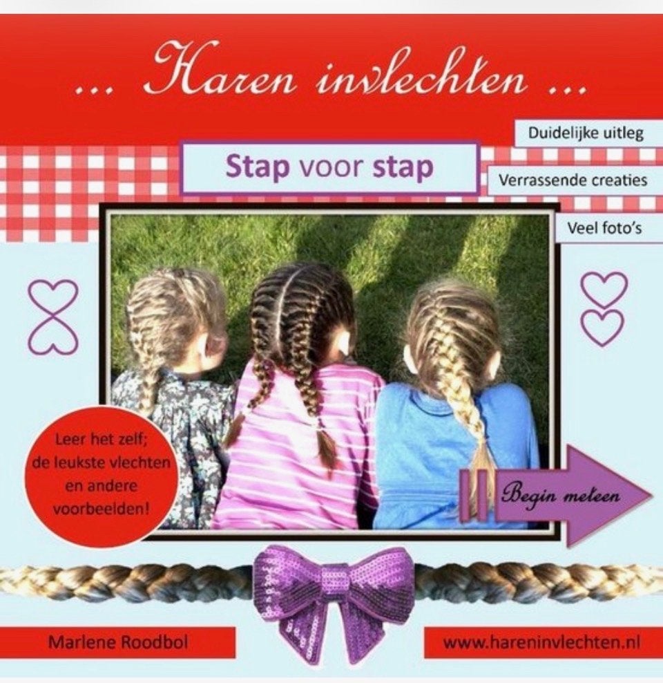Haren invlechten: Stap voor stap handleiding, Nieuw, Ophalen of Verzenden, Overige onderwerpen, Geschikt voor kinderen